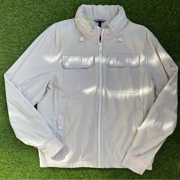Tommy Hilfiger lightweight bomber jacket windbreaker - Picture 2 of 15